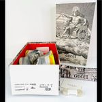 Gucci  Ultrapace Distressed Women Suede Leather 592882 Logo Sneakers EU 35.5 Photo 1