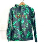 Burton WB Peak Hoodie Dryride Dark Ash Hawaiian Green Grey Plant Small Photo 0
