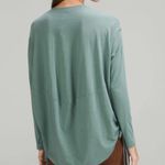 Lululemon Pima Cotton Side-Cinch Long Sleeve Shirt *10* Photo 0