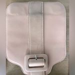 Good condition o pocket with 2 interchangeable flaps and handle. Black Photo 3