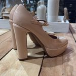 Linea Paolo Isadora Mary Jane Platform Pumps Size 5.5 B51 Tan Photo 8
