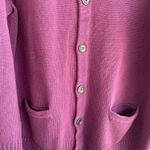 L.L.Bean | Long Sleeve V-Neck Button Down Warm & Cozy Cardigan | Burgundy | XL Photo 3