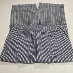 Blue & White Striped Womens Lounge Pants XL By Briggs Photo 1