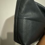 Dooney & Bourke ‎ Navy Blue Pebbled Leather Hobo Shoulder Handbag Photo 6