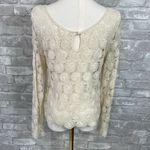 Willow & Clay  Cream Lace Blouse Photo 3