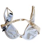 Kendall + Kylie  animal print Bikini Top in cream NEW Photo 3