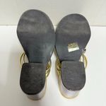 Farm Rio Sandal Block Heel Slide Gold Photo 9