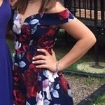 David's Bridal Floral dress  Photo 1