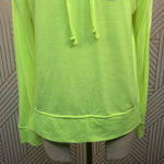 SoulCycle  Neon Green Hamptons Skull‎ Logo Hoodie Photo 3