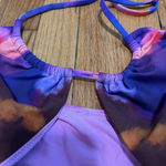 Jonathan Simkhai Judite Watercolor‎ One Piece Cut Out Bathing Suit Size Small Photo 7