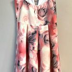 Papaya Floral Pleated Dress Photo 4