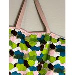 LeSportsac  green pink cloud nylon tote bag purse Photo 4