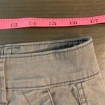 Old Navy  High Rise OG Chino Pants Women's Size L Dark Grey Cropped Elastic Waist Photo 7
