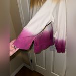 Universal Threads Universal Thread Plus Double Dip Dye Purple White Tan Sweatshirt Hoodie XXL Photo 8
