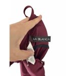 La Blanca Island Goddess Lingerie One Piece Swimsuit Dark Cherry Size 10 NEW Photo 5