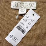J.Crew NWT Giselle V-neck Sweater-Blazer in Heather Khaki Knit Cardigan XXS 2XS Photo 3