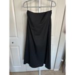 Commense Black Midi Skirt Elegant Evening Cocktail Party L Size L Photo 1