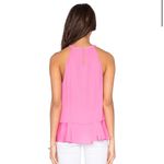 Diane Von Furstenberg NWT  Lizzy Pink Silk Tank Top Photo 2