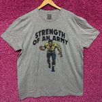 Marvels Luke Cage Strength of an Army Comic Book T-shirt, size 2XL Photo 0