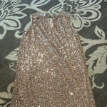 She & Sky  gorgeous cocktail dress. New. Rose gold color. Pink. Photo 3