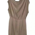 The Sei DRAPED MINI DRESS IN SHELL PINK WOMENS M CHIC ELEGANT EVENT STYLE Photo 4