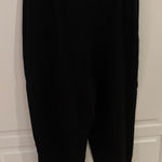 Josephine Chaus Black Silk Pants Women's Size 16 Career Party Photo 0
