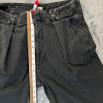 Citizens of Humanity Payton Wide Leg Pleated Crop Pants Women's 30 Black Photo 10