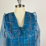 Anthropologie En Saison Sheer-Sleeve Shirt Photo 3