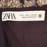 ZARA Mini Dress Ruffled V Neck, size Large Photo 5