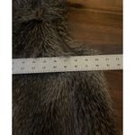 New York & Co. Women's Brown Faux Fur Vest Size S/M Photo 4