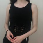 Romwe black tank top Photo 2