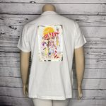 Badgley Mischka  NWT Size XL White - Beach Babes Graphic Cotton Knit Top T-Shirt Photo 1