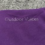 Outdoor Voices Zoom Cropped Tank Top Size Large Acai Purple Built In Bra Photo 4