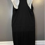Xersion Dress Womens Medium Tall Black Racerback Tank Drawstring Pockets Active Photo 5