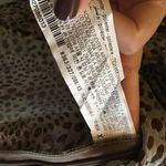 ZARA NEW ‎ ANIMAL PRINT CROPPED TOP RUCHED V-NECK WOMENS SIZE XS Photo 7