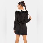 NEW Sister Jane Aquarius Scoop Neck Mini Dress Size Small Color Black White Photo 3