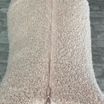 Bar III Textured fuzzy light pink dress. Photo 1