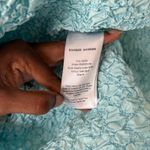 Samsoe Samsoe Blue Sophia Textured Bodycon Dress Size Small Photo 8