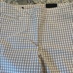 Jules & Leopold  tan Checkered elastic waist pull on Capri Pants Photo 8
