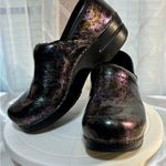 Dansko  EU 38 US 7.5/8 Professional Clogs Holographic Pencil Print Some wear Photo 4