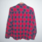 J.Crew M Red Navy Buffalo Plaid Zip Shirt Photo 1
