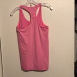 Under Armour Heat Gear Racerback Pink Striped Tank Top Photo 1