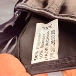 Black sleeveless corset with tie back and clip front as shown shape Photo 3