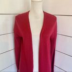 Abound  Red Knit Open Long Duster Cardigan Size XS NEW Photo 2