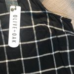Olive & Oak  One and Only Black & White Grid Dress Photo 2