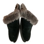 UGG  Scuffette II Shearling Lined Slip On Slippers Black Size 7 Photo 9