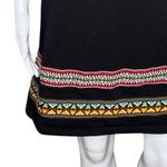 Thanth Dress Womens Small Black Multi Band Trim Casual Office Neutral Minimalist Photo 5
