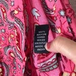 Sacred Threads  Pink Paisley Wide Leg Jumpsuit Overalls Women's L/XL Photo 5