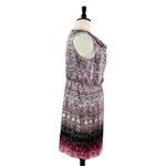 Dana Buchman Dress Drape Neck Sleeveless Blouson Pink Multi Women’s Size XL Photo 2