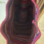 Boho or hippie Colorful Patterned Backpack Pink Photo 5